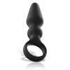 BLACK&SILVER - erőteljes szilikon anális kúp