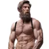 FETISH – férfi ökológiai bőr hátkötöző harness