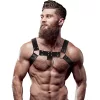 FETISH – férfi eco-bőr mellkaspánt intim élményekhez