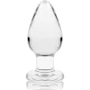 Ibiza Nebula 3 – átlátszó boroszilikát üveg anális plug