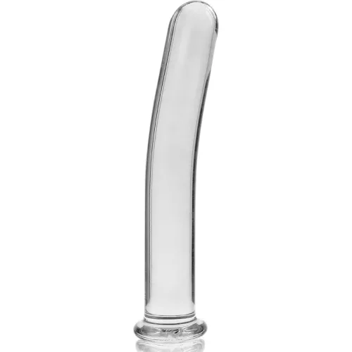 Ibiza Nebula Series - 18,5 cm üveg dildó eleganciával