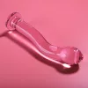Ibiza Nebula 18 - prémium boroszilikát üveg dildó 18,5 cm