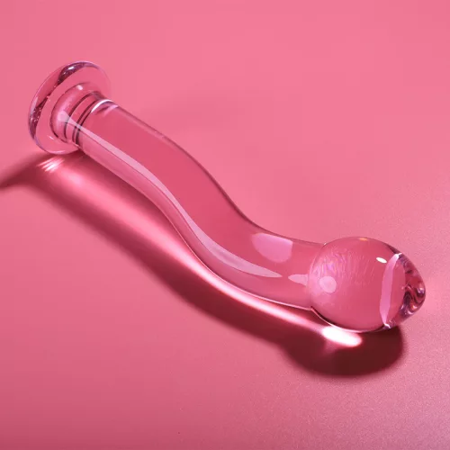 Ibiza Nebula 18 - prémium boroszilikát üveg dildó 18,5 cm