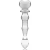 Ibiza Nebula Series - elegáns boroszilikát üveg dildo 20,5 cm