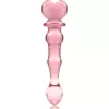 IBIZA Nebula – boroszilikát üveg dildo, 20,5 cm rózsaszín