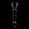IBIZA Nebula – boroszilikát üveg dildo, 20,5 cm rózsaszín