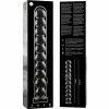 Ibiza Nebula 22 – Prémium boroszilikát üveg dildo 21,5 cm