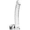 Ibiza Nebula 23 - prémium boroszilikát üveg dildó 21,5 cm
