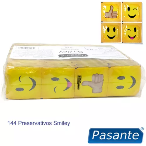 PASANTE - mosolygós óvszer csomag 144 db