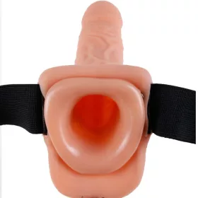   Fetish Fantasy Series – állítható hámos, távirányítós pénisz 23 cm