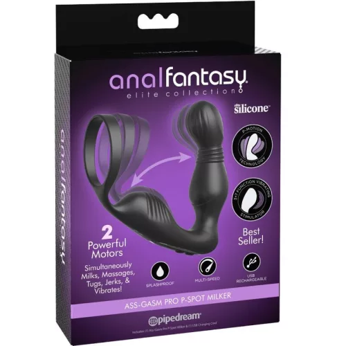 Anal Fantasy Elite Collection – vibráló, újratölthető prosztata vibrátor