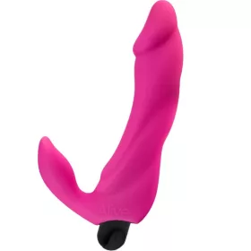   Életben Bifun Pro – prémium rózsaszín vibrátor 14,9 cm