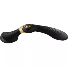   Shunga Zoa kettős stimulációjú vibrátor - fekete, 10 vibrációs mód