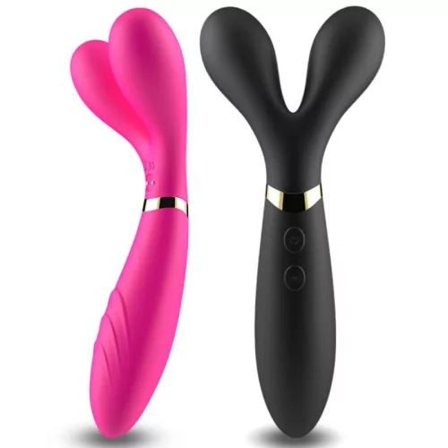 ARMONY Y-WAND – dupla fejű masszírozó és vibrátor, fekete