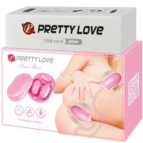 Pretty Love FUN BOX vibrátor - rózsaszín