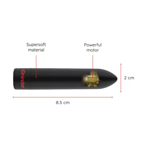 ONINDER Berlin Bullet – prémium vibrátor 9 rezgési móddal