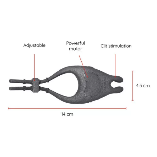ONINDER Pampa – verstellbarer vibrierender Ring mit Klitorisstimulator