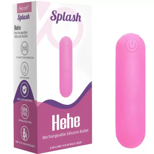 ARMONY Splash – vízálló vibráló golyó szilikon, 10 üzemmóddal