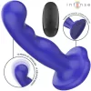 INTENSE Shorty – szívó tapadókorongos vibrátor távirányítóval