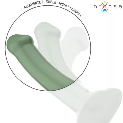INTENSE Becca – távirányítós vibrátor 10 rezgésmóddal, zöld