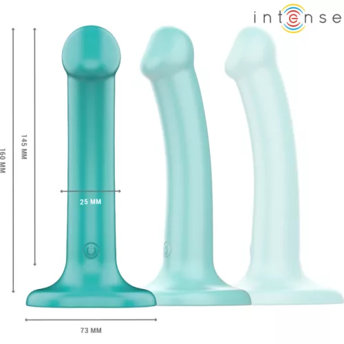INTENSE Katie – vibrátor tapadókoronggal, 10 rezgés, távirányító