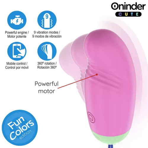 ONINDER CUTE – 360° forgó vibráló tojás prémium szilikonból