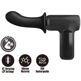 PRETTY LOVE - 5‑stufiger Massage‑Vibrator schwarz