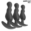ADDICTED TOYS – 3 db szilikon anál dildó készlet