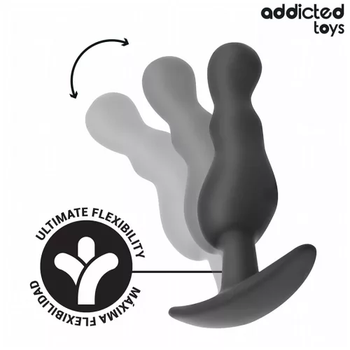 ADDICTED TOYS – 3 db szilikon anál dildó készlet