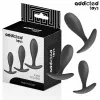 ADDICTED TOYS - 3 darabos prémium szilikon anális plug szett