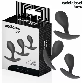 ADDICTED TOYS – prémium szilikon anál dugó szett (3 db)
