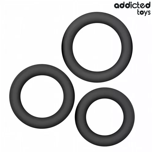ADDICTED TOYS - 1. modell szilikon gyűrű készlet