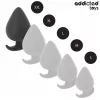 ADDICTED TOYS – XXL szilikon anál dugó 11 cm