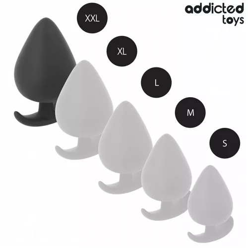 ADDICTED TOYS – XXL szilikon anál dugó 11 cm