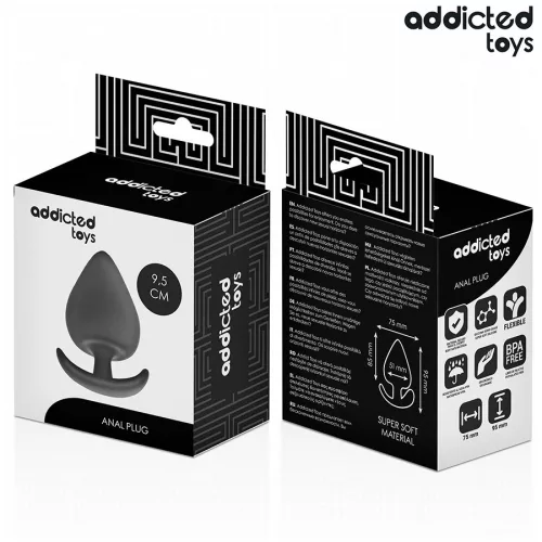 ADDICTED TOYS – XL szilikon anál dugó 9,5 cm