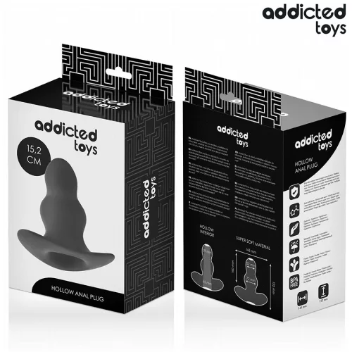 ADDICTED TOYS - XXL üreges szilikon anál dugó 15,2 cm
