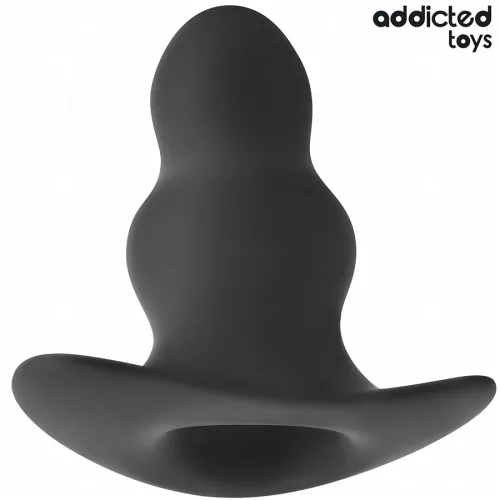 ADDICTED TOYS - üreges szilikon análplug M-es méret 9,6 cm