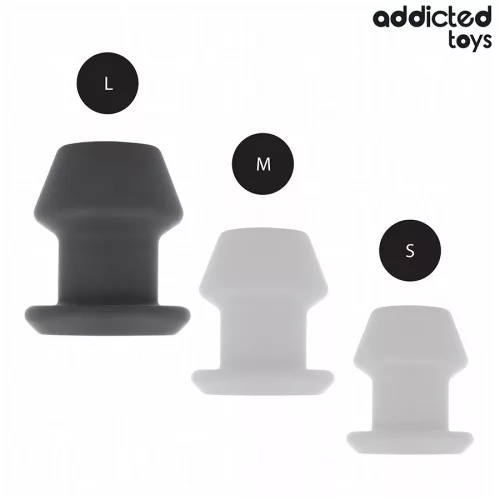 ADDICTED TOYS – extrém üreges szilikon anál dugó L 10,4 cm