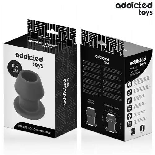 ADDICTED TOYS – extrém üreges szilikon anál dugó L 10,4 cm