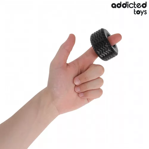 ADDICTED TOYS – extra vastag péniszgyűrű prémium élvezethez