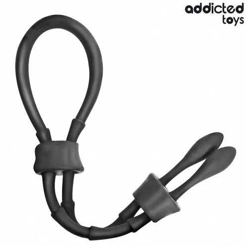 ADDICTED TOYS – állítható szilikon pénisz kötél