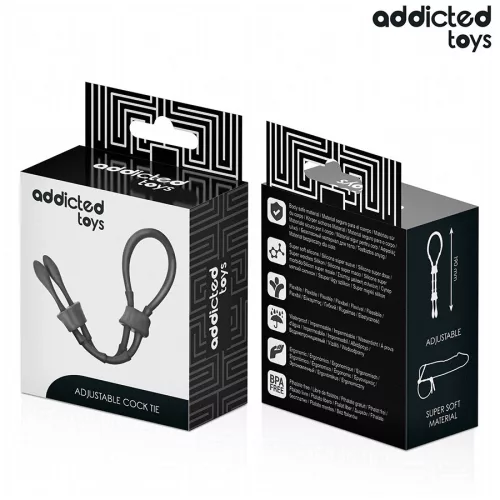ADDICTED TOYS – állítható szilikon pénisz kötél
