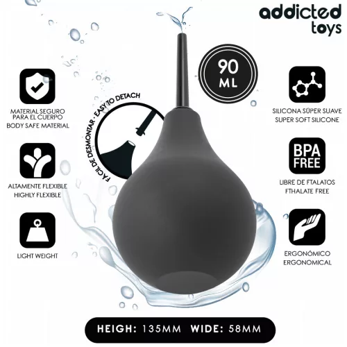 ADDICTED TOYS – utazó anális tisztító (90 ml)