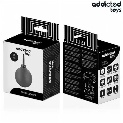 ADDICTED TOYS – utazó anális tisztító (90 ml)