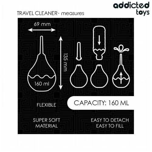 ADDICTED TOYS – prémium anális tisztító, 160 ml