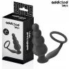 ADDICTED TOYS – szilikon anális plug gyűrűvel, Modell 5