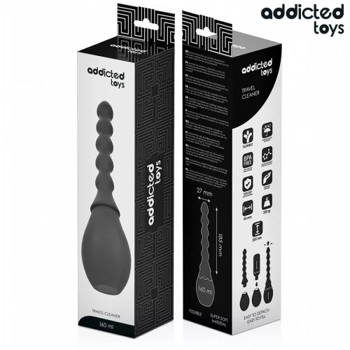 ADDICTED TOYS – utazó szilikon tisztító eszköz 2. modell