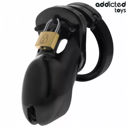 ADDICTED TOYS LOCKED – izgató péniszketrec 10 cm