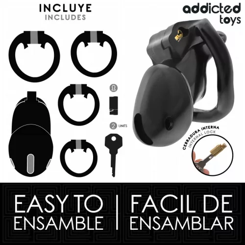 ADDICTED TOYS LOCKED – prémium péniszketrec S méretben