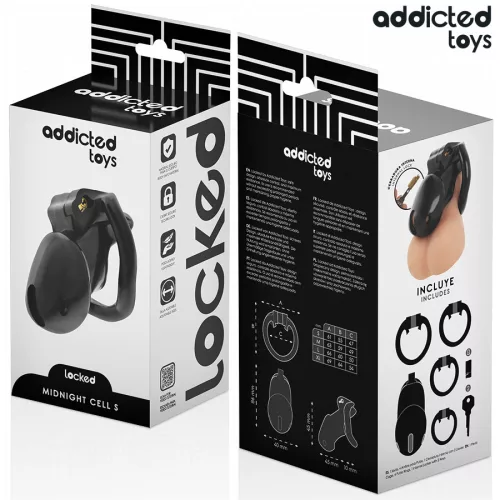 ADDICTED TOYS LOCKED – prémium péniszketrec S méretben